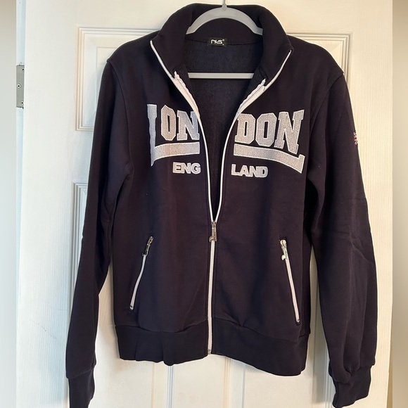London Themed Zip Sweatshirt - Picture 2 of 4